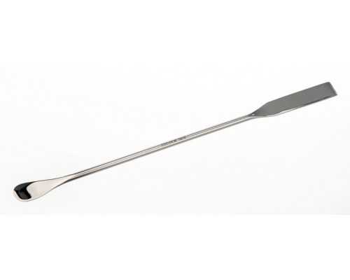 Микрошпатель-ложка Bochem, двухстороний, длина 185 мм, размеры ложки 10x5 мм, нержавеющая сталь