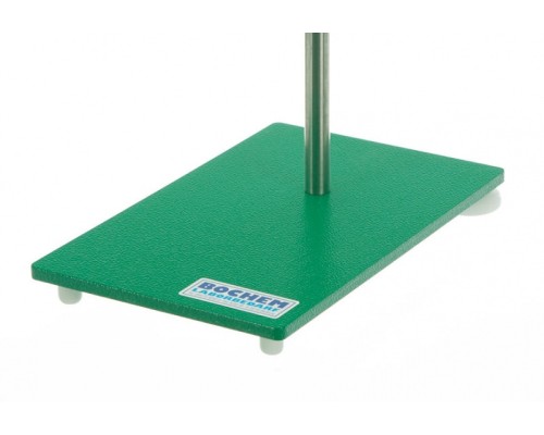 Штативная плита Bochem прямоугольная, длина 250 мм, ширина 160 мм, высота 6 мм, вес 2,0 кг, зеленый цвет, сталь