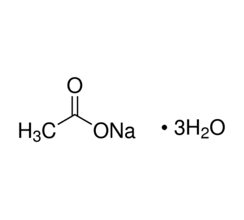 Натрия ацетат 3-водн., (RFE, USP, BP, Ph. Eur.), Panreac, 1 кг