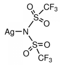 Серебряные бис (трифторметилсульфонил) имид, Alfa Aesar, 250 мг