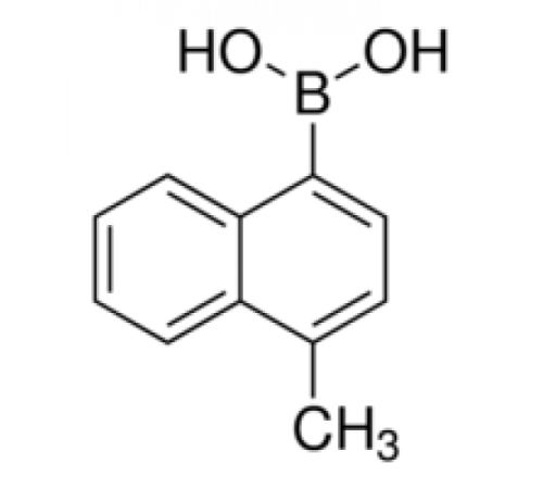 4-метилнафталин-1-бороновой кислоты, 96%, Alfa Aesar, 1г