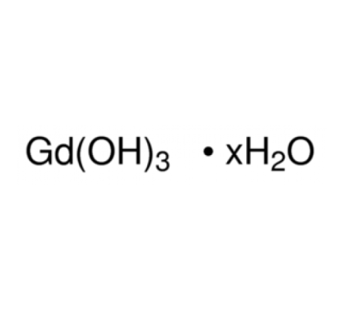 Гадолиний гидроксид гидрат (III), 99,9% (REO), Alfa Aesar, 5 г