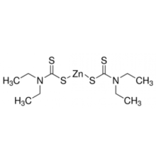 Цинк диэтилдитиокарбамат, Zn 17-19,5%, Alfa Aesar, 500г